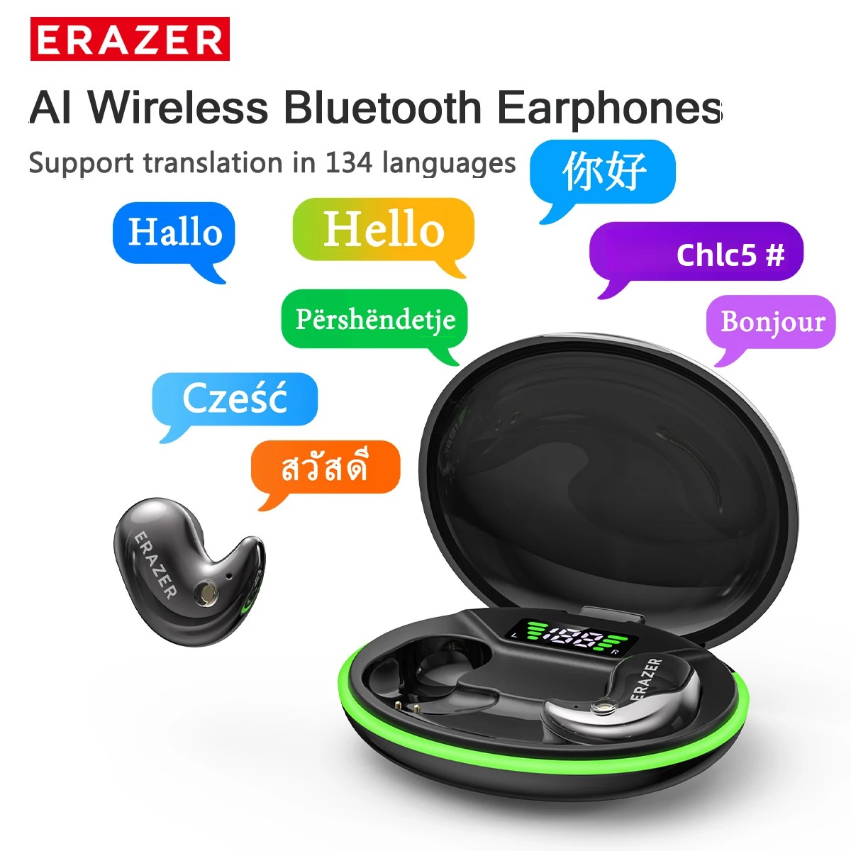 Type 2 Charger - Cuffie Bluetooth In-Ear EARZER XF58 con