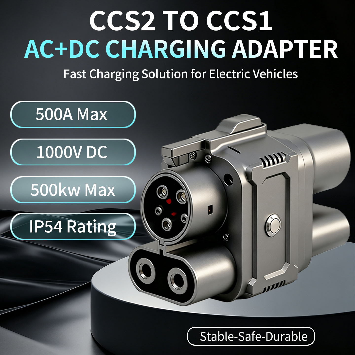 Ev Charger Adapter - Adattatore Convertitore Caricabatterie Rapido EV CCS2