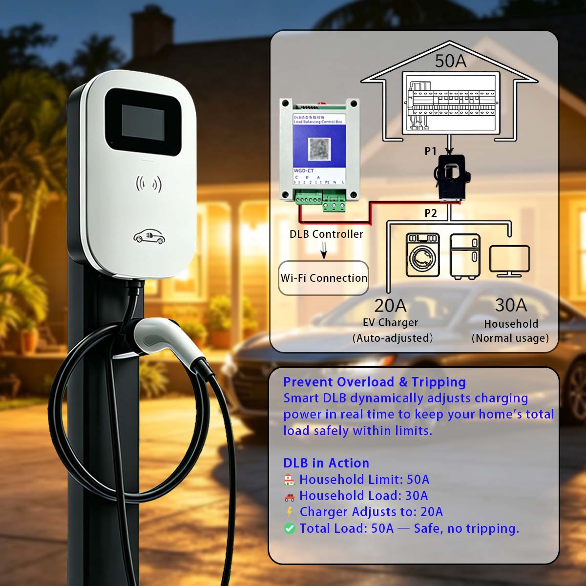 Caricatore EV JIGU con Bilanci - Wallbox Ev recensione e prezzo